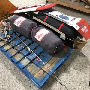 Tent, (2) Sleeping Bags, Fishing Rods and Boogie Board
 UNRESERVED