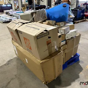 Pallet of Various Pipe Fitting, Lighting & Office Equipment
 UNRESERVED