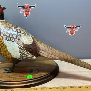 Ducks Unlimited Wooden Ringneck Pheasant. Lac La