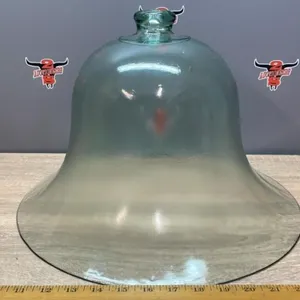 15" diam Glass Cloche. 11"H. *NO SHIPPING