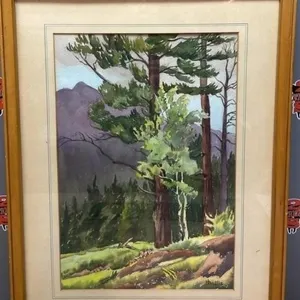 Original Watercolour Painting by H. Bullis