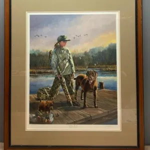 Framed Signed/Numbered (4674/5000) Ducks