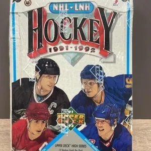 SEALED Upper Deck 1991-92 Hockey Cards.