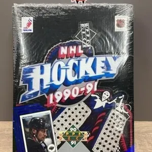 SEALED Upper Deck 1990-91 Hockey Cards.