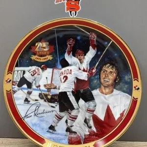 1972 Team Canada, 8" Bradex Collector Plate
