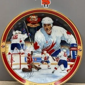 1987 Team Canada, 8" Bradex Collector Plate