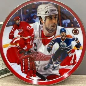Paul Coffey, 8" Bradex Collector Plate w/Box.