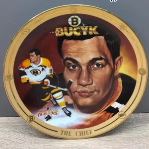 The Chief: John Bucyk, 8" Heritage Plate w/Box.