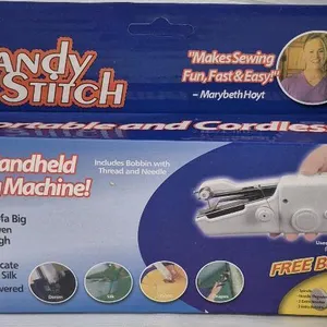 New Handy Stitch Handheld Sewing Machine As Seen On Tv - Portable Craft Sewing Machine Cordless Quick Stitch Tool for Fabric, Clothing, Kids Cloth, Ho