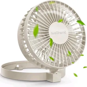 New SmartDevil USB Desk Fan, 2 Speeds Small Personal Desk Fan, 90° Rotate Portable Foldable Mini Desktop Table Fan, Strong Wind, Quiet Operation, for 