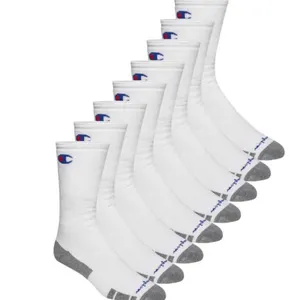 Champion Men’s Performance Crew Socks, 8 Pairs, Size 6-12