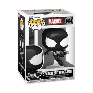 Funko Pop Marvel 1444 Symbiote Suit Spider-Man Bobblehead Figurine