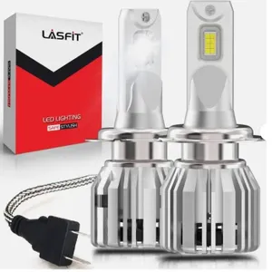 Lasfit LCplusH7 LED Headlight Bulbs, 6000K, 50W, 5000LM