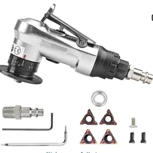 BaiNuo Mini Pneumatic Hand Chamfering Tool with Accessories