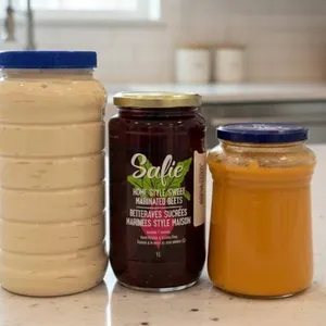 Lot of Kraft Miracle Whip, Safie Marinated Beets, and Kraft Cheez Whiz Condiments