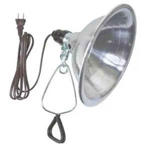 Simple Deluxe Clamp Light with Reflector, 6-Foot Power Cord, Model CX-082