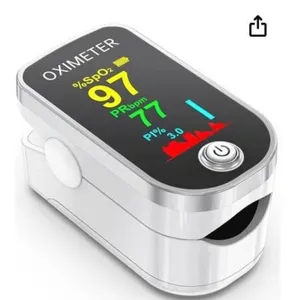 Fingertip Pulse Oximeter With SPO2 And PR Interval Display