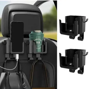 ACETEND 2 Pack Portable Seat Cup Holder With Multifunctional Mount
