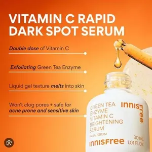 Innisfree Green Tea Enzyme Vitamin C Brightening Serum 30mL