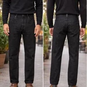 CAT Fleece Lined Canvas Pants 32×30, Model 1640006, Black