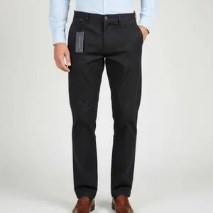 Tommy Hilfiger TH Flex 34/32 Straight-Fit Pants in Black
