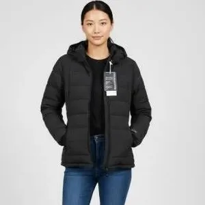 Paradox Women’s Packable Jacket L/G with Hood in Black
