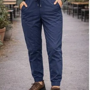 CRZ Yoga Casual Jogger Pants, Women’s XL, EU 44, Navy Blue
