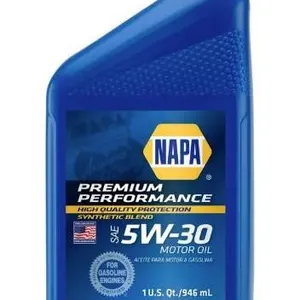 NAPA Premium Performance 5W-30 Motor Oil, 6 x 946 mL Bottles