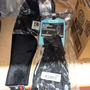 Lot of 3 Winter Accessories: CTR Glacier Gloves, Dakota Hat, NYSLife Headband