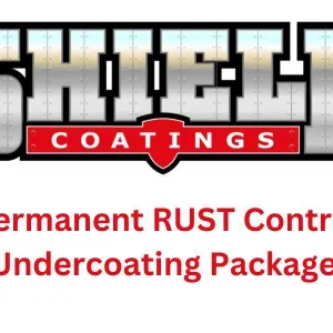 Permanent RUST Control Undercoating Package from Shield Coatings, Saskatoon (Retail Value $650)
 UNRESERVED