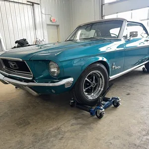 1968 Ford Mustang Convertible SN: 8T03C156792 **MECHANICS COMMENTS: HAS A STUCK NEEDLE VALVE AND LIKELY A STICKY LIFTER, SO WON'T STAY RUNNING**