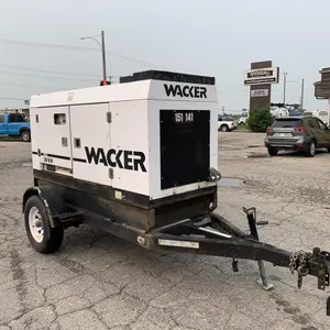 Wacker G50 38KW Gen Set on Trailer
 UNRESERVED
