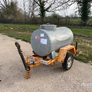 2012 Gourdon CIT13 500 L S/A Citerne A Eau 1 Essieu Water Tank Trailer
