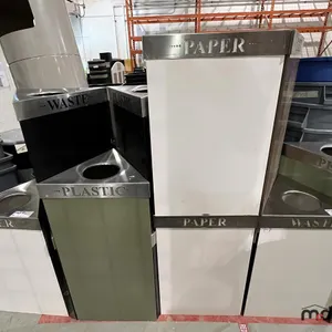 (8) Steel-Top Waste Disposal Bins
 UNRESERVED