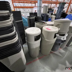 Assortment of Garbage Bins and Cans
 UNRESERVED