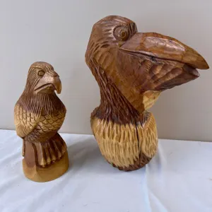 Carved Wooden Nassau Sculptures