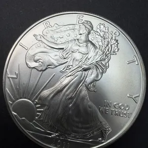 AMERICAN EAGLE SILVER(31G), COIN, SUGGESTED RETAIL VALUE $300