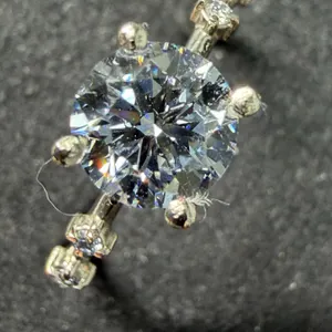 10K LAB DIAMOND (1.31CT)0.06CT RING SIZE 6.5  APPRAISED INSURANCE VALUE $2000