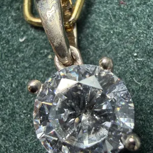 10K, LAB DIAMOND PENDANT (1CT) SUGGESTED RETAIL VALUE $1800