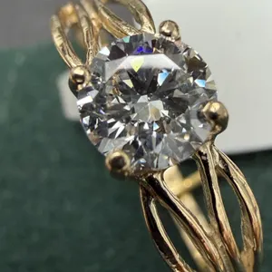 10K (1.45G), LAB DIAMOND (0.55CT)RING SIZE 5, APPRAISED INSURANCE VALUE $2500