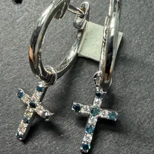 14K (1.71G), DIAMOND (0.15CT)HUGGIE EARRINGS, APPRAISED INSURANCE VALUE $1835