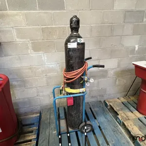Cylinder Tank Cart (Tank Not Included)
 UNRESERVED