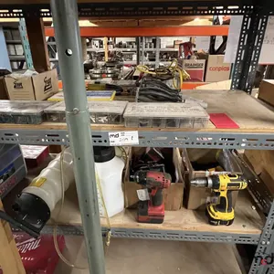 Shelf of Assorted Hardware & Tools (Shelving Not Included)
 UNRESERVED