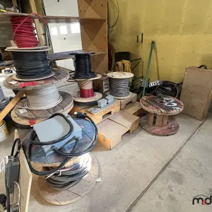 Assorted Spools of Electrical Wire, Aircraft Cable & Other Electrical Items
 UNRESERVED