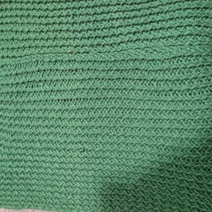 Green afghan lap blanket/throw