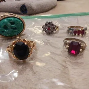 Costume jewelry rings