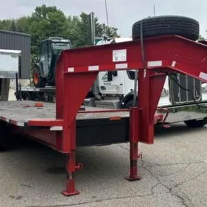 (WI) Gooseneck Flatbed Trailer