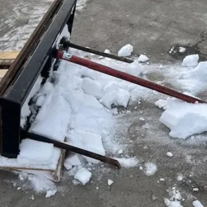 3 Point Bale Spear for Skid Steer. #C