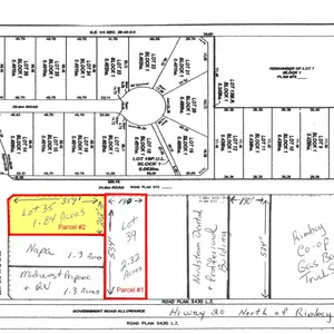 Selling Plan 1123761, Blk 1, Lot 35 Being 1.84 Acres M/L