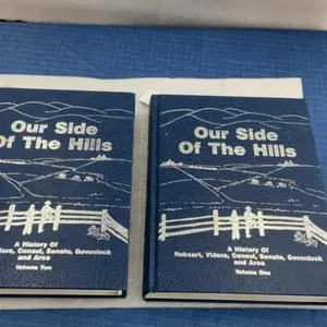 “OUR SIDE OF THE HILLS” HISTORY BOOK - ROBSART/VIDORA/CONSUL/SENATE/GOVENLOCK & AREA…..VOLUMNS 1 & 2